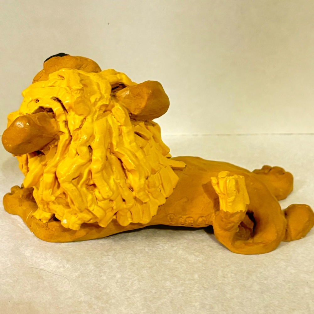 Vintage signed Dave Grossman Designs Silly Lazy Lion 1973 - Picture 6 of 8